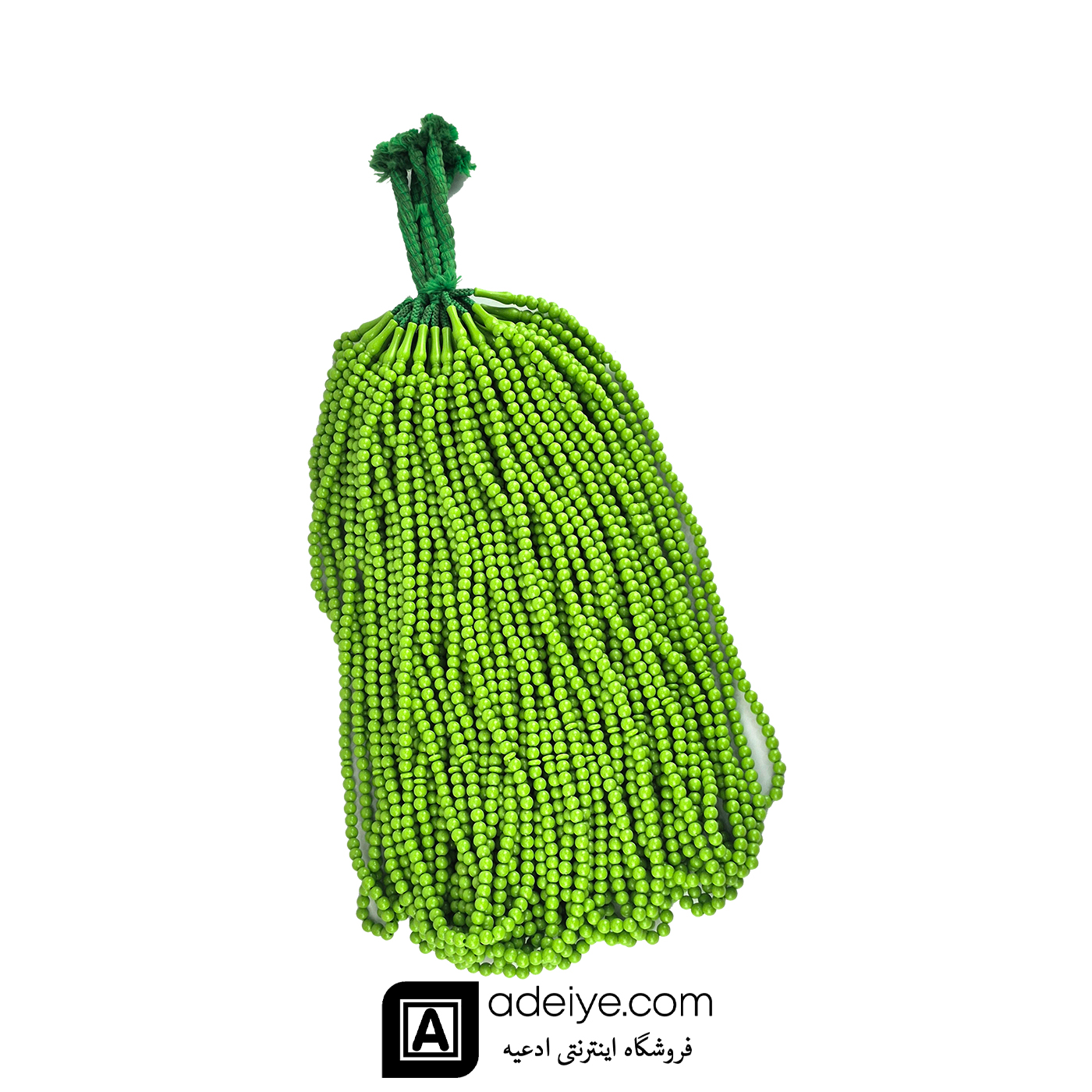 تسبیح سبز پسته